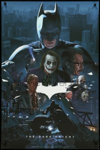 5c0187 DARK KNIGHT #2/200 24x36 art print 2019 art by Juan Carlos Ruiz Burgos, regular edition!