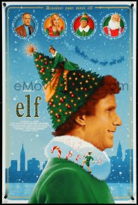 5c0189 ELF #104/105 24x36 art print 2019 art of wacky Will Ferrell by Adam Rabalais!