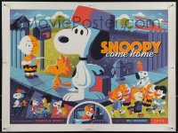 5c0347 SNOOPY COME HOME 18x24 art print 2016 art by Tom Whalen, regular edition!