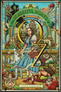 5c0208 WIZARD OF OZ #80/200 24x36 art print 2018 Wonderful art by Ise Ananphada, regular edition!