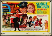 5c0273 ON THE BUSES Thai poster 1971 Reg Varney, Doris Hare, completely different & ultra rare!