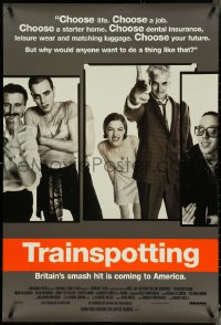 5c0909 TRAINSPOTTING 1sh 1996 heroin drug addict Ewan McGregor, Danny Boyle