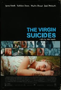 5c0922 VIRGIN SUICIDES 1sh 1999 Sofia Coppola directed, images of pretty Kirstin Dunst & top cast!