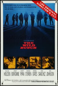 5c0940 WILD BUNCH 1sh R1995 Sam Peckinpah cowboy classic, Holden, the original director's cut!