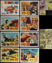 5d0332 LOT OF 21 RAY HARRYHAUSEN LOBBY CARDS 1960s-1970s special effects scenes, 2 complete sets!