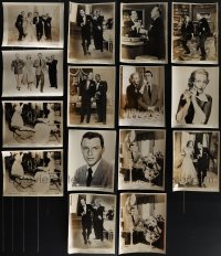 5d0632 LOT OF 15 HIGH SOCIETY 8X10 STILLS 1956 Bing Crosby, Grace Kelly, Frank Sinatra, Holm