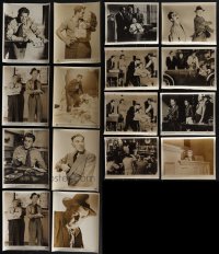 5d0617 LOT OF 33 8X10 STILLS FROM CRIME & FILM NOIR 1940s-1950s great movie scenes & portraits!