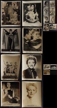 5d0628 LOT OF 19 8X10 STILLS SHOWING PRETTY ACTRESSES 1950s great portraits of beautiful ladies!