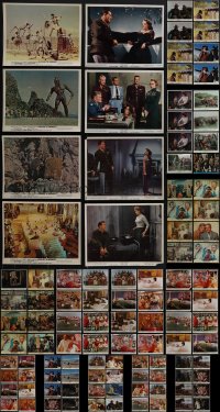 5d0582 LOT OF 104 MINI LOBBY CARDS & COLOR 8X10 STILLS 1950s-1960s scenes from a variety of movies!