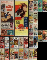 5d0771 LOT OF 28 FORMERLY FOLDED INSERTS 1940s-1970s great images from a variety of movies!