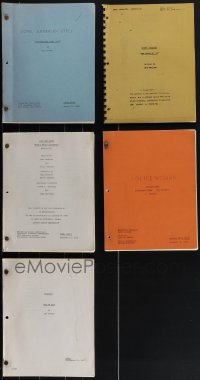 5d0367 LOT OF 4 1970S & 1 1960S TV SCRIPTS 1960s-1970s Love American Style, MASH, Police Woman!