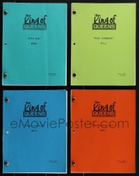 5d0364 LOT OF 4 KING OF QUEENS TV SCRIPTS 2004-2005 all episodes from season 6 & season 7!