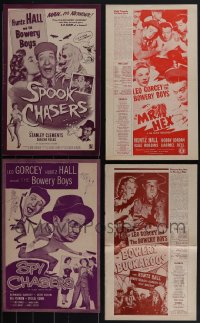 5d0123 LOT OF 5 BOWERY BOYS UNCUT PRESSBOOKS 1940s-1950s great images of the comedy team!