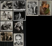 5d0640 LOT OF 10 8X10 STILLS 1940s-1970s scenes & portraits from a variety of different movies!