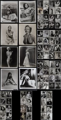 5d0721 LOT OF 99 REPRO PHOTOS OF SEXY ACTRESSES 1980s great portraits of beautiful women!