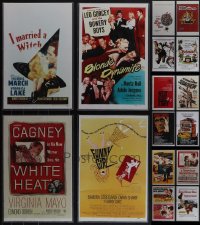 5d0155 LOT OF 16 REPRODUCTION POSTERS IN SLEEVES 1980s classic movie images!