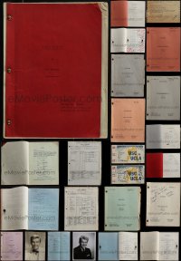 5d0355 LOT OF 9 MONA MCCLUSKEY TV SCRIPTS 1960s Denny Miller's personal items, with lots of extras!