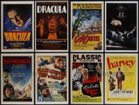 5d0148 LOT OF 8 UNIVERSAL MASTERPRINTS 2001 including Dracula & Frankenstein!