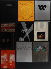 5d0469 LOT OF 10 STUDIO YEARBOOKS 1960s-2000s Warner Bros, 20th Century-Fox, Columbia & more!