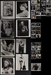 5d0612 LOT OF 41 8X10 STILLS 1960s-1980s a variety of great portraits & movie scenes, many from TV!