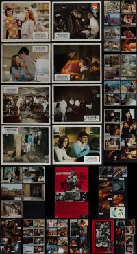 5d0418 LOT OF 85 FRENCH LOBBY CARDS 1970s-1990s great scenes from a variety of movies!