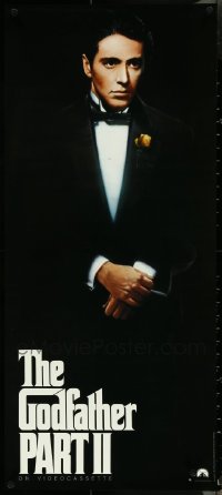 5d0954 LOT OF 10 UNFOLDED SINGLE-SIDED R91 GODFATHER PART II VIDEO POSTERS R1991 Al Pacino in tux!