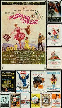 5d0254 LOT OF 19 JULIE ANDREWS ONE-SHEETS 1960s-1970s great images from several of her movies!