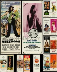 5d0782 LOT OF 17 UNFOLDED 1970S INSERTS 1970s great images from a variety of different movies!