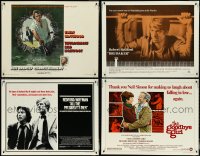 5d0891 LOT OF 5 UNFOLDED HALF-SHEETS 1970s-1980s great images from a variety of different movies!