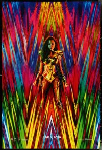 5d1103 LOT OF 5 UNFOLDED DOUBLE-SIDED 27X40 WONDER WOMAN 1984 TEASER ONE-SHEETS 2020 Gal Gadot!