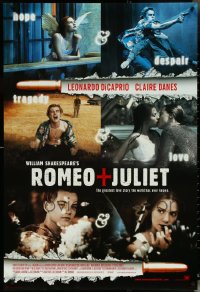 5d1124 LOT OF 5 UNFOLDED DOUBLE-SIDED 27X40 ROMEO & JULIET INTERNATIONAL STYLE C ONE-SHEETS 1996