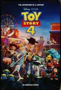 5d1115 LOT OF 5 UNFOLDED DOUBLE-SIDED 27X40 TOY STORY 4 INTERNATIONAL TEASER ONE-SHEETS 2019 Pixar!