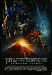 5d1112 LOT OF 5 UNFOLDED DOUBLE-SIDED 27X40 TRANSFORMERS: REVENGE OF THE FALLEN INT'L ADV ONE-SHEETS 2009