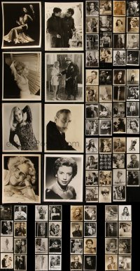 5d0590 LOT OF 94 8X10 STILLS 1930s-1970s scenes & portraits from a variety of different movies!