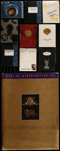 5d0401 LOT OF 10 STUDIO PRESSKITS 1987 - 1999 Warner Bros, Columbia, Paramount, MGM & more!