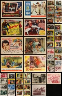 5d0313 LOT OF 83 1950S LOBBY CARDS 1950s incomplete sets from a variety of different movies!