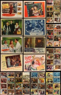 5d0317 LOT OF 76 1940S LOBBY CARDS 1940s incomplete sets from a variety of different movies!