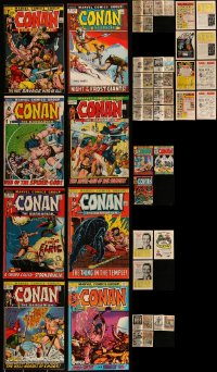 5d0451 LOT OF 11 CONAN THE BARBARIAN MARVEL COMIC BOOKS 1970s sword & sorcery hero, #12-22!