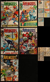 5d0462 LOT OF 5 AVENGERS BETWEEN #70-79 MARVEL COMIC BOOKS 1960s-1970s Quicksilver & Scarlet Witch!