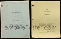 5d0372 LOT OF 2 WISEGUY TV SCRIPTS 1989 both revised drafts for episodes from the third season!