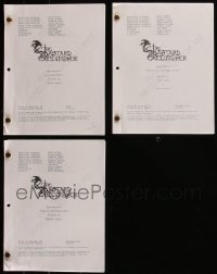 5d0371 LOT OF 3 BASTARD EXECUTIONER TV SCRIPTS 2015 all from the first and only season!