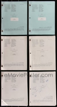 5d0361 LOT OF 6 BONES TV SCRIPTS 2016 a variety of episodes from season 11!