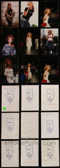 5d0708 LOT OF 9 BEYONCE 4X6 PHOTOS 1990s-2000s great candid images at live events!