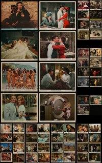 5d0594 LOT OF 91 8X10 COLOR STILLS 1960s-1970s cool scenes & portraits from a variety of movies!