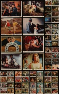 5d0586 LOT OF 96 8X10 COLOR STILLS 1950s-1970s cool scenes & portraits from a variety of movies!