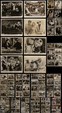 5d0573 LOT OF 134 JOHN WAYNE ORIGINAL & RE-RELEASE 8X10 STILLS 1950s-1960s cool scenes & portraits!