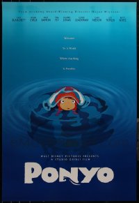 5d1080 LOT OF 5 UNFOLDED SINGLE-SIDED 27X40 PONYO ONE-SHEETS 2008 Hayao Miyazaki, Studio Ghibli