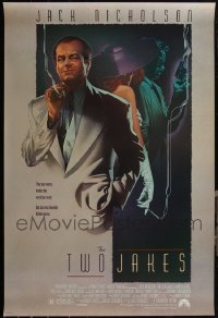 5d1068 LOT OF 5 UNFOLDED SINGLE-SIDED 27X40 TWO JAKES ONE-SHEETS 1990 Rodriguez art of Nicholson!