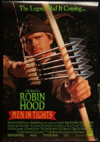 5d1078 LOT OF 5 UNFOLDED SINGLE-SIDED 27X40 ROBIN HOOD: MEN IN TIGHTS ONE-SHEETS 1993 Cary Elwes!