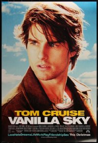 5d1107 LOT OF 5 UNFOLDED DOUBLE-SIDED 27X40 VANILLA SKY ADVANCE ONE-SHEETS 2001 Tom Cruise, Crowe